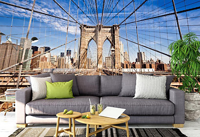 Fototapeta New York Brooklyn Bridge 1062